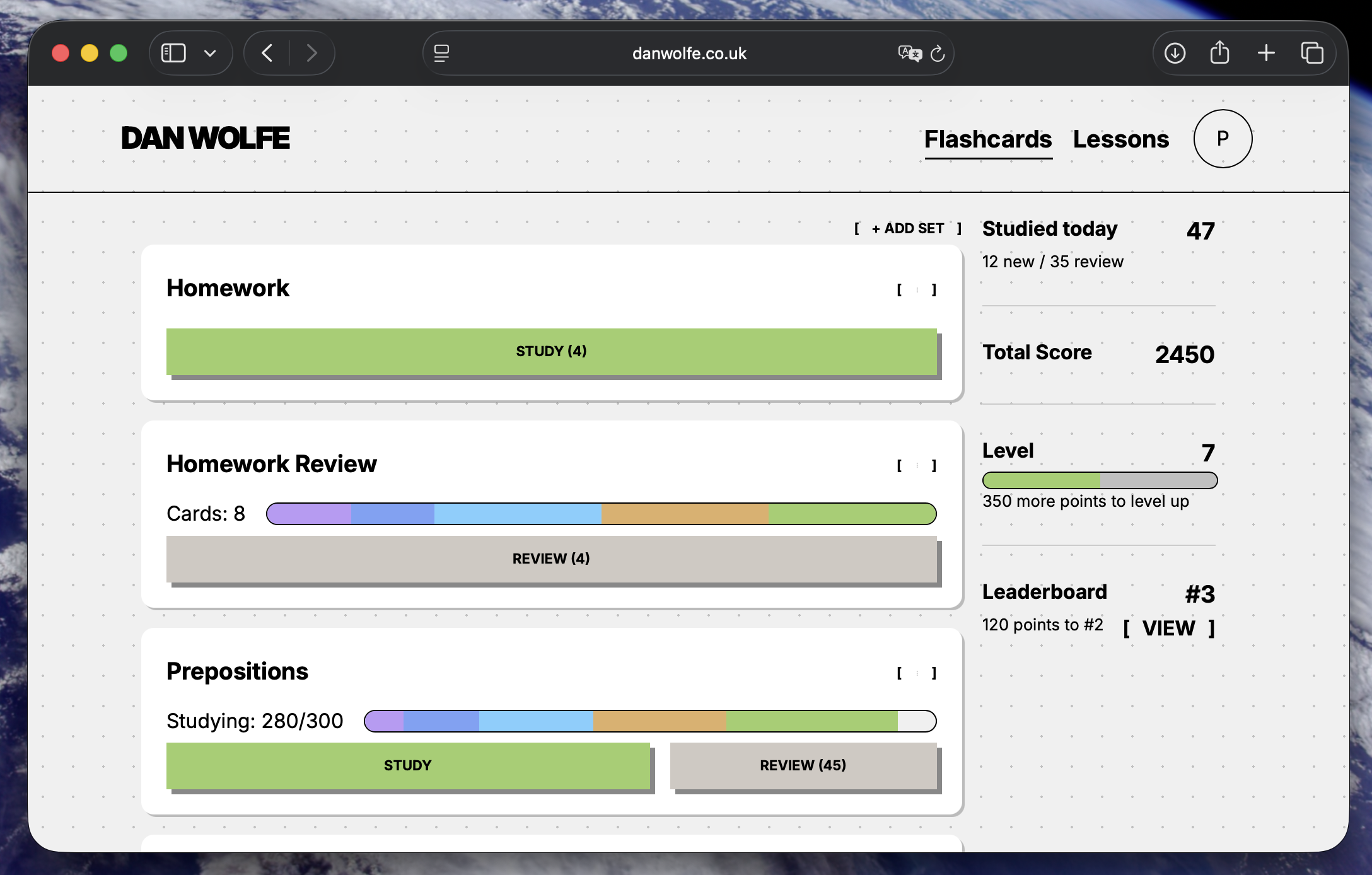 Desktop view of the Wenlab product